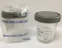 Specimen Container 120 Ml (4 Oz.) Screw Cap Patient Information Poly Bagged Sterile