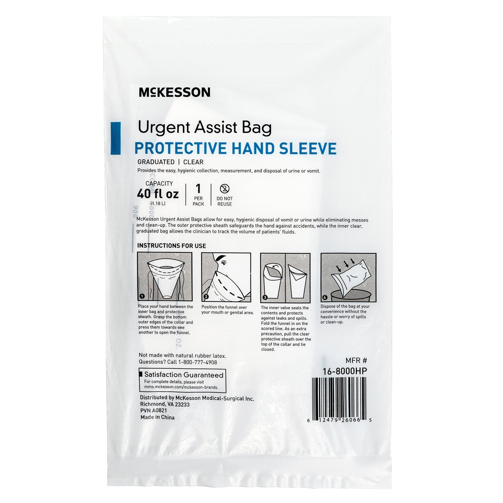 McKesson Emesis Bag