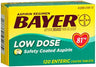 Bayer Aspirin Regimen Low Dose