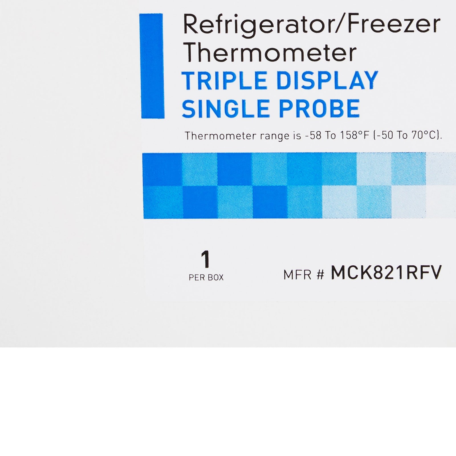 McKesson Digital Refrigerator / Freezer Thermometer With Alarm
