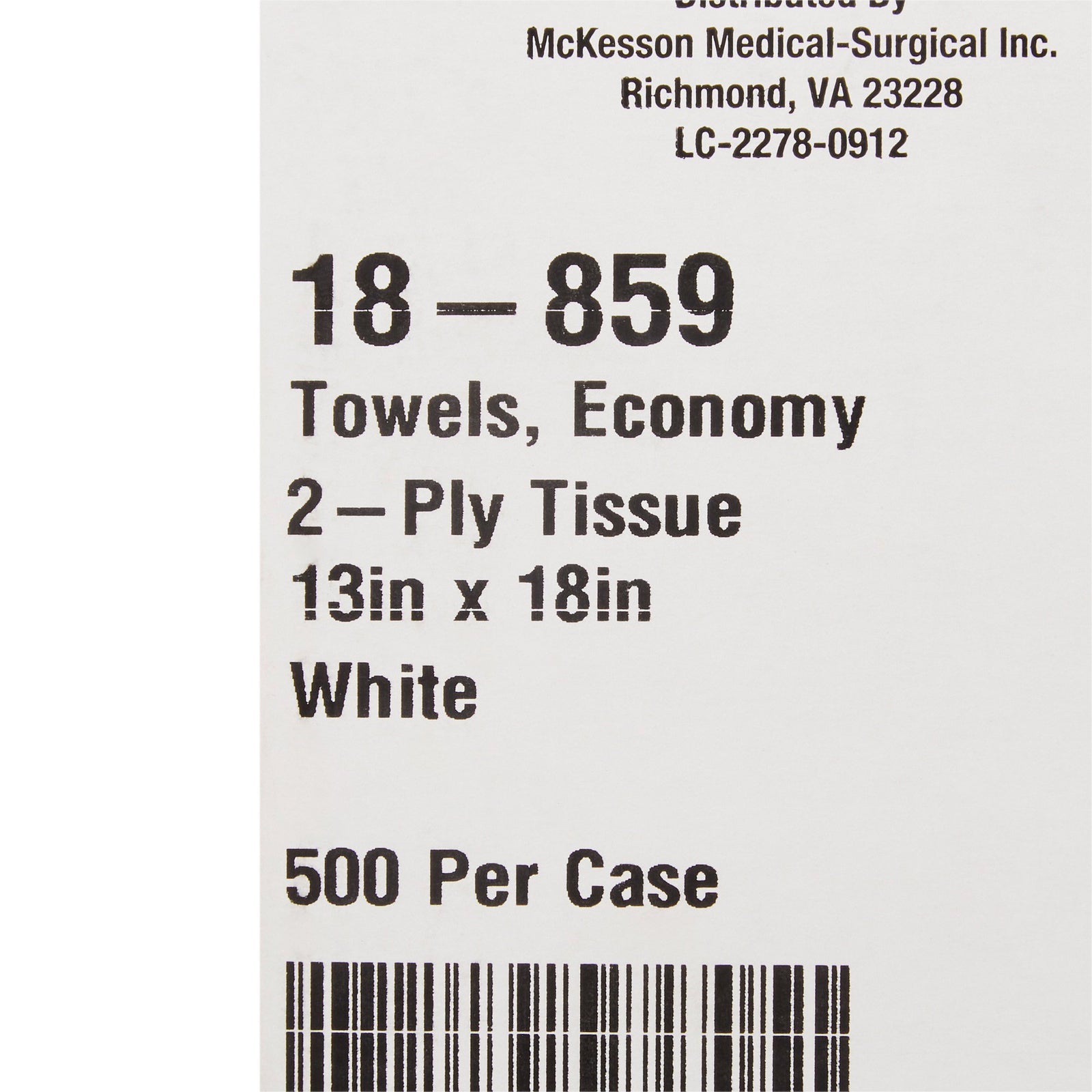 McKesson Procedure Towel