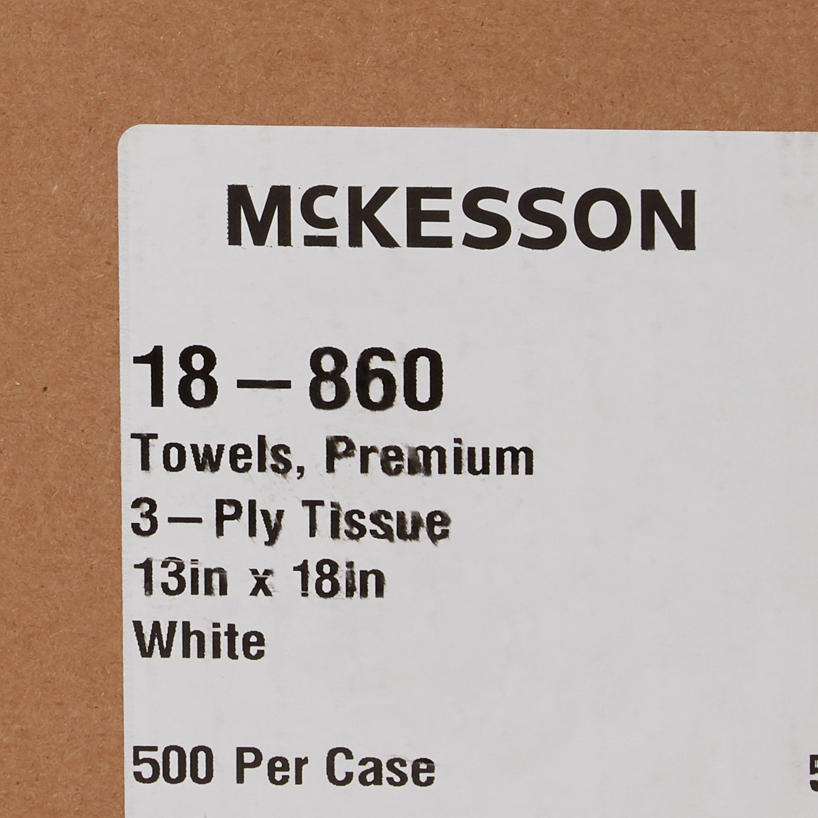 McKesson Nonsterile White Procedure Towels