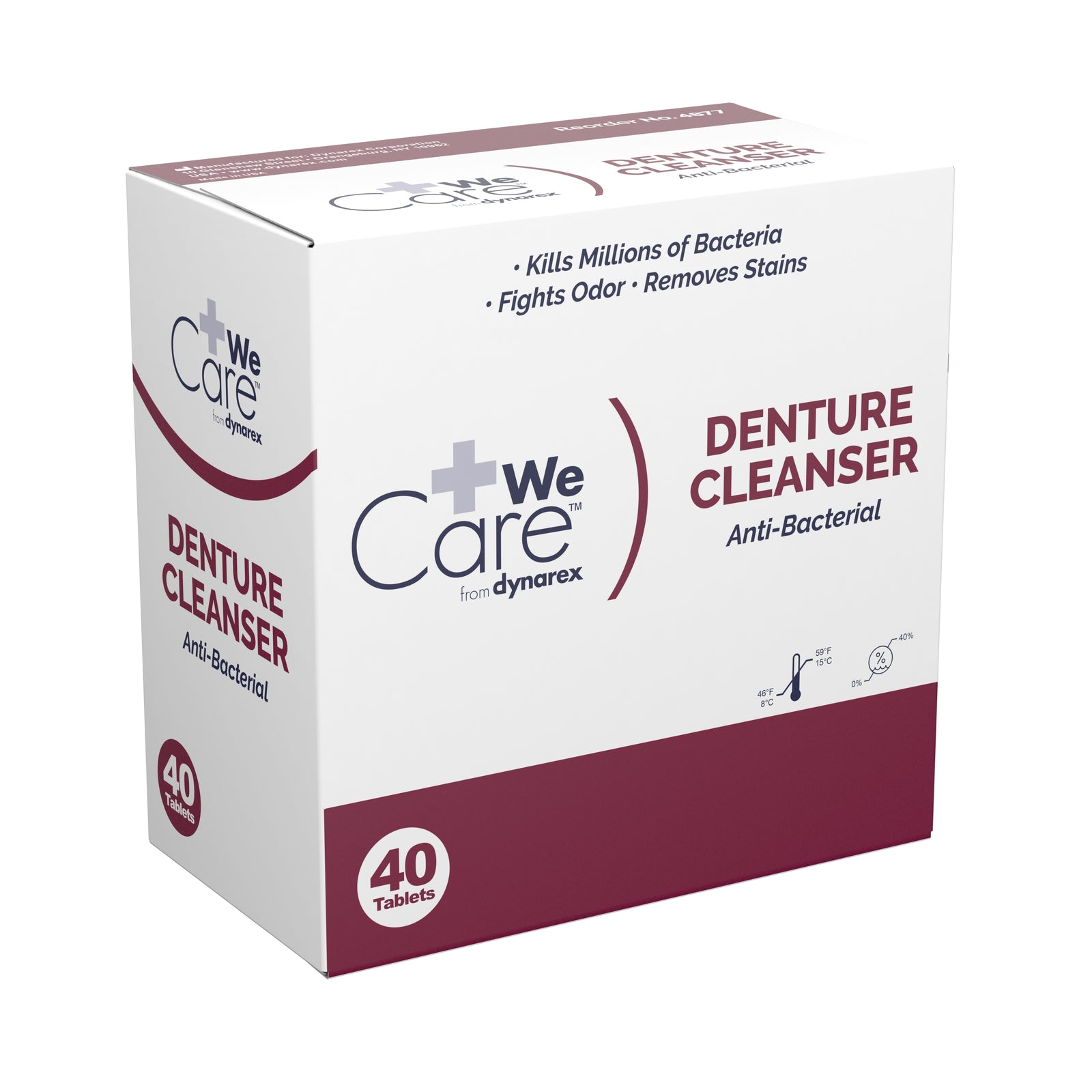 We Care from Dynarex Denture Cleaner