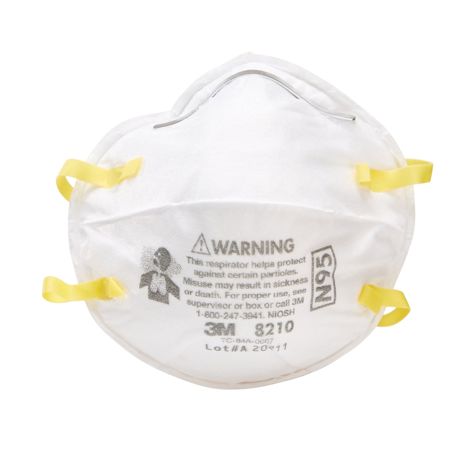 3M 8210 N95 Particulate Respirator Mask