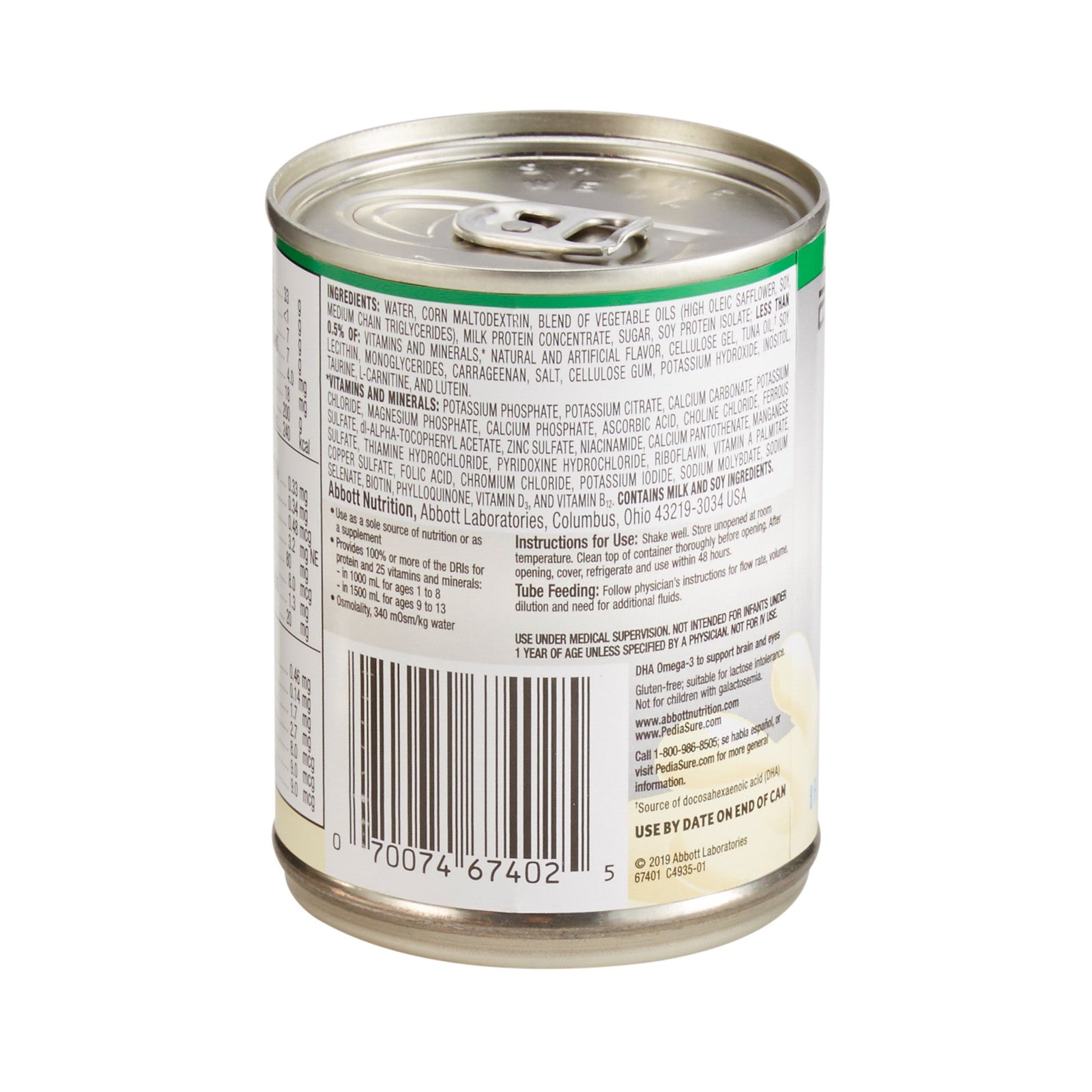 PediaSure® Vanilla Ready to Use Standard Tube Feeding Formula, 8 oz. Can