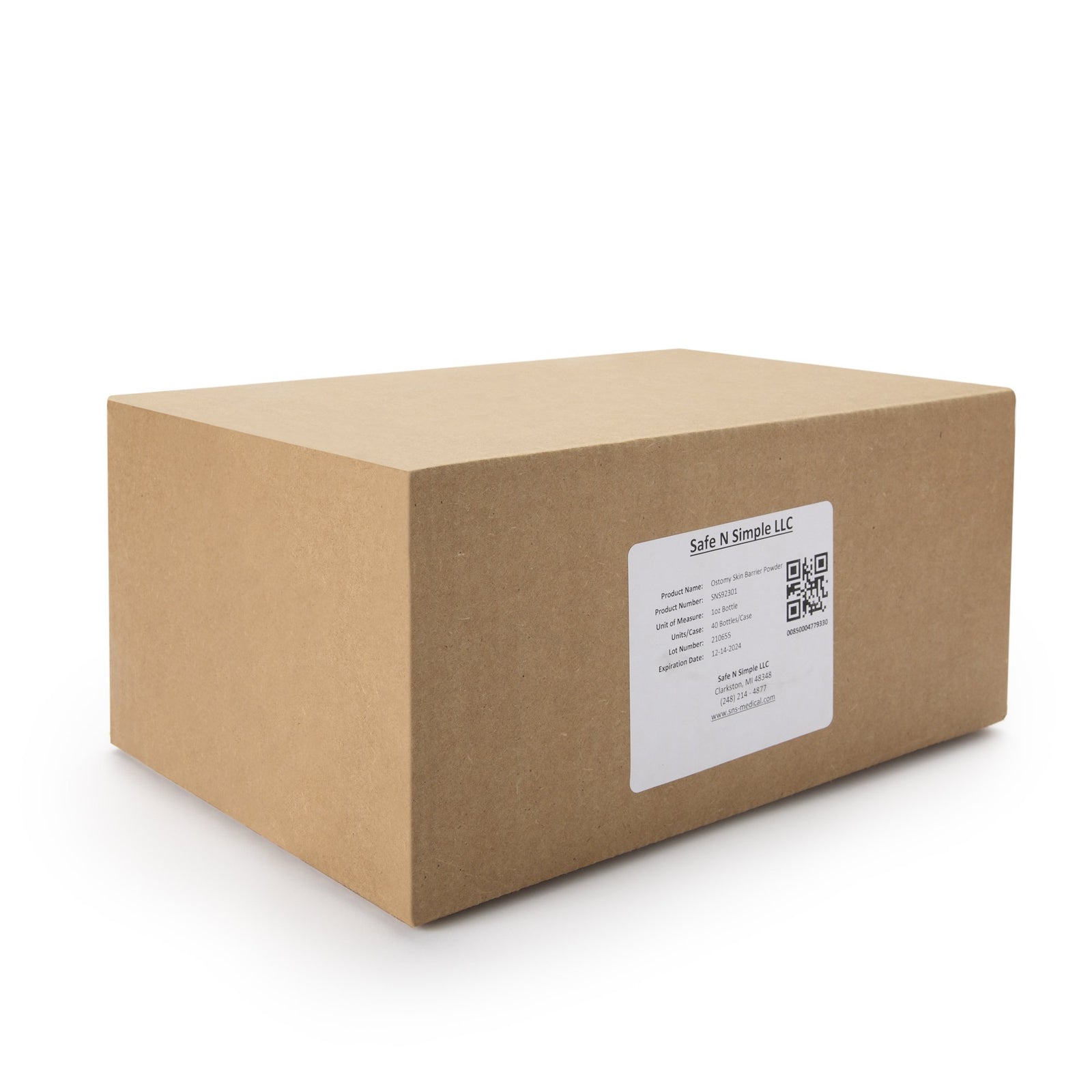 Safe n Simple Ostomy Skin Barrier Powder