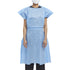 Patient Exam Gown One Size Fits Most Blue Disposable