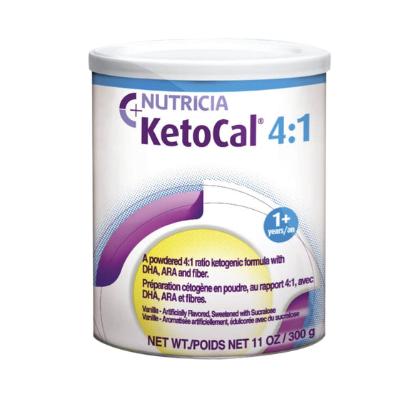 KetoCal® 4:1 Vanilla Oral Supplement, 300 Gram Can