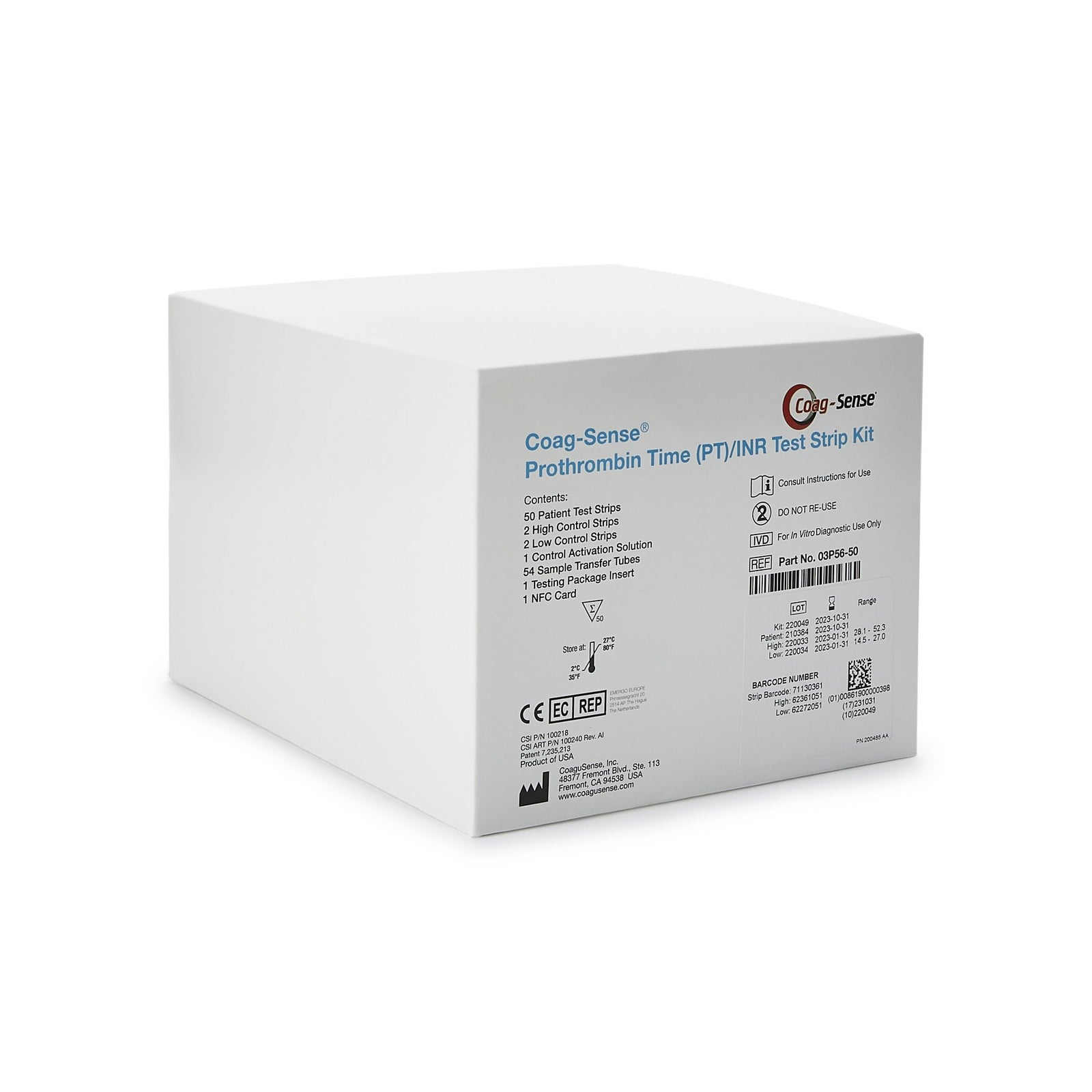 Coag-Sense Professional Rapid Test Kit