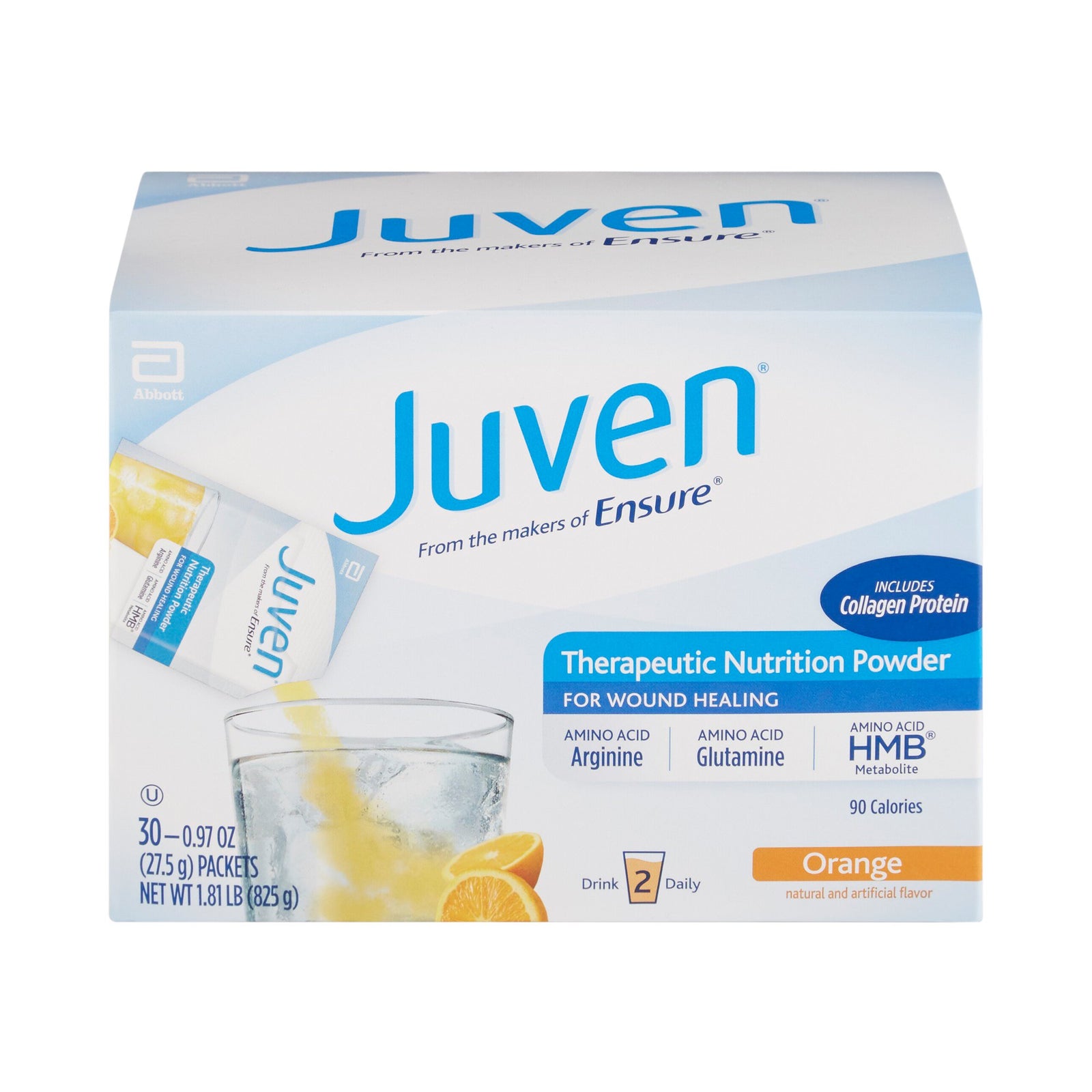 Juven® Orange Arginine/Glutamine Supplement, 30 Packets per Case