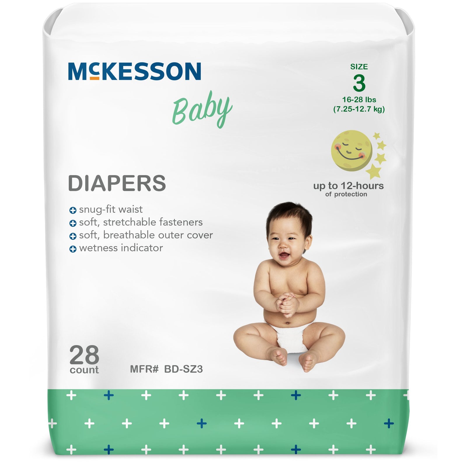 McKesson Unisex Baby Diaper
