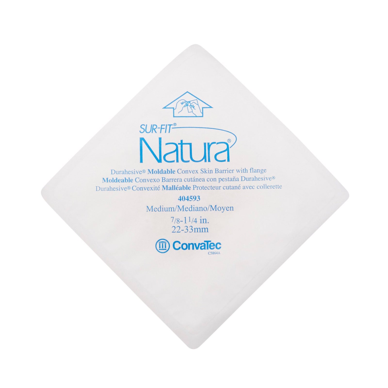 SUR-FIT Natura ConvaTec Moldable Technology Skin Barrier
