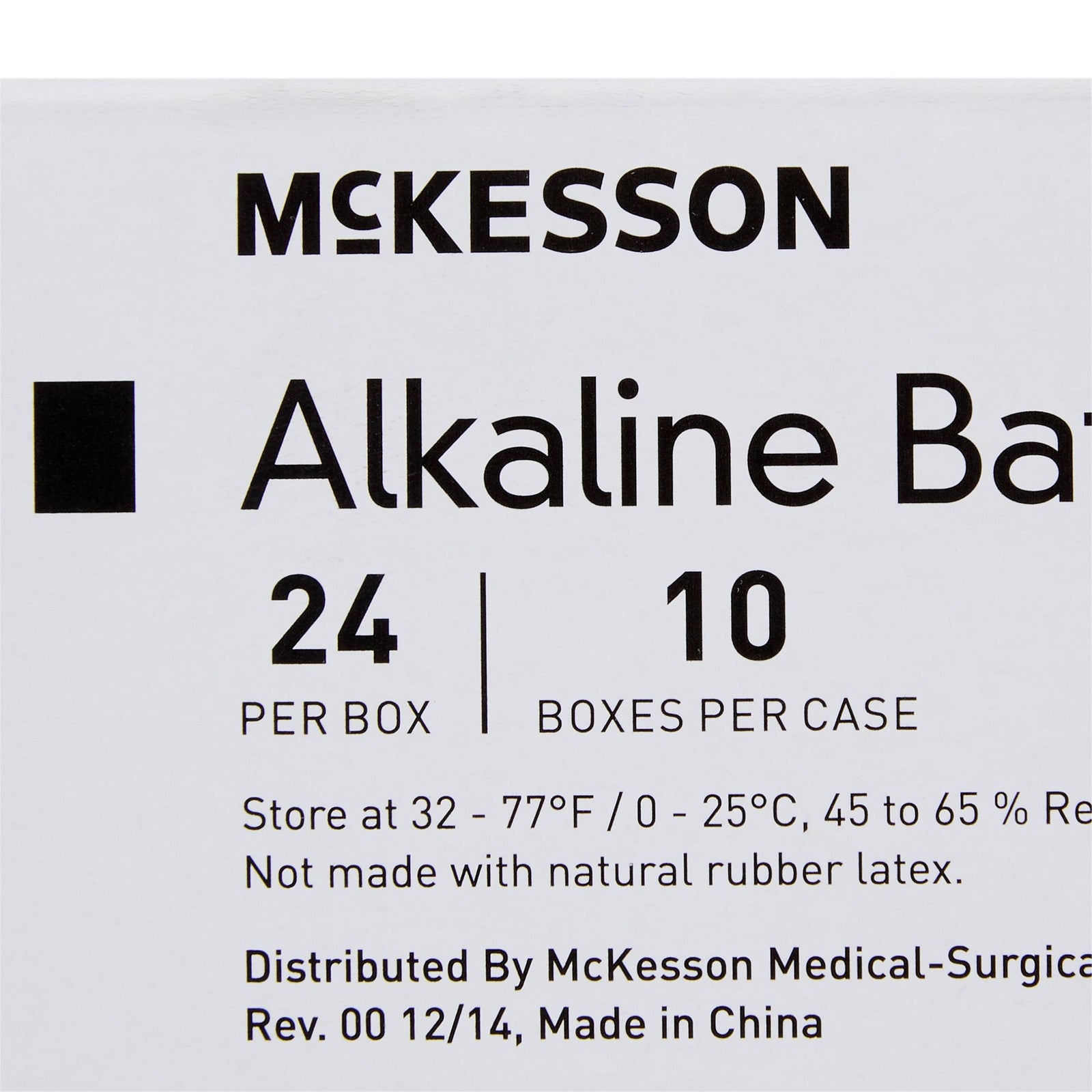 McKesson Alkaline Battery
