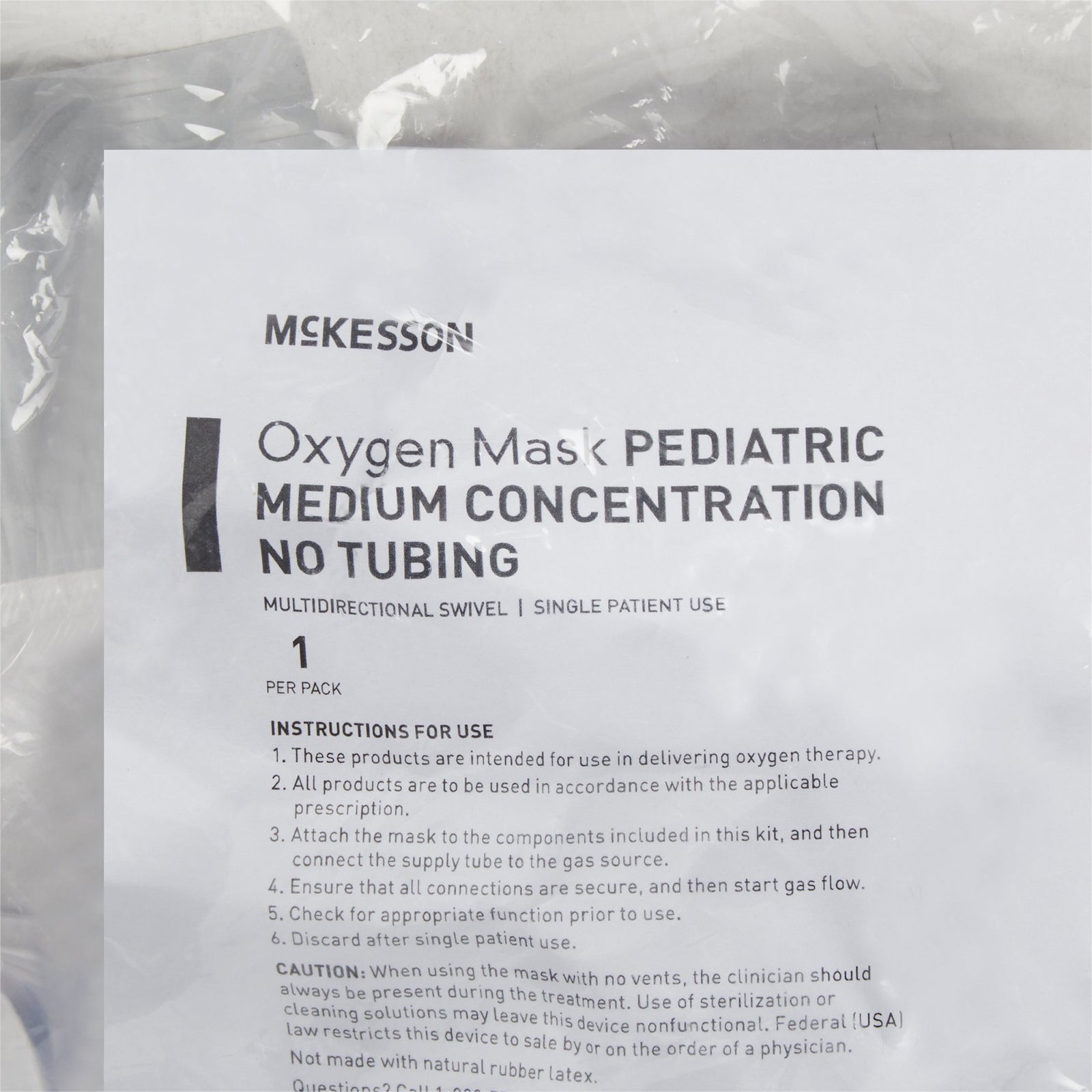 McKesson Oxygen Mask