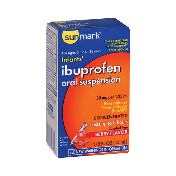 sunmark® Ibuprofen Infants' Pain Relief, 0.5 oz.
