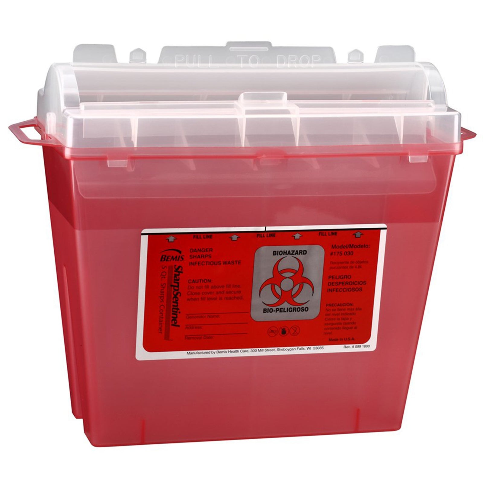Bemis Sentinel Sharps Container