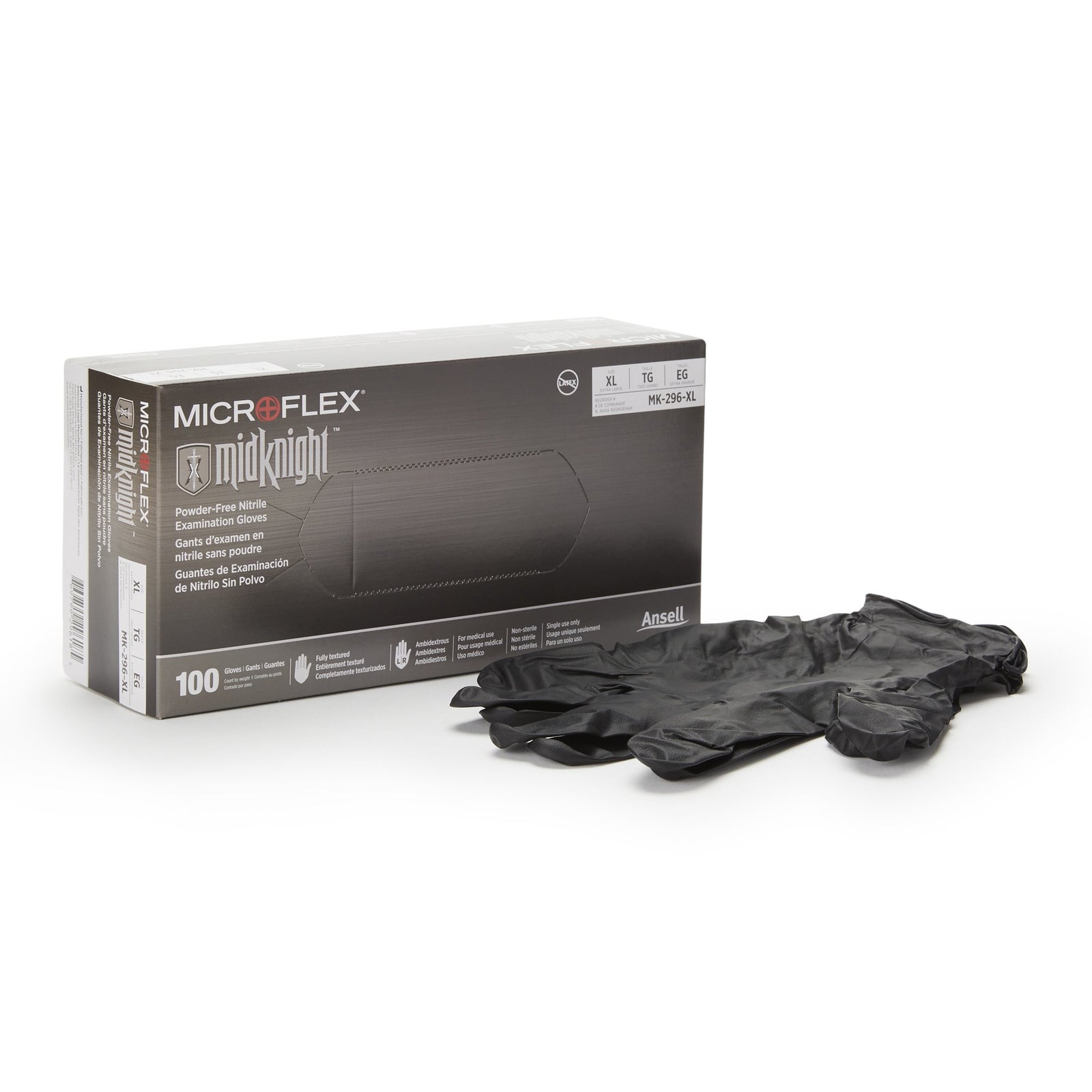 MICROFLEX MidKnight Exam Glove