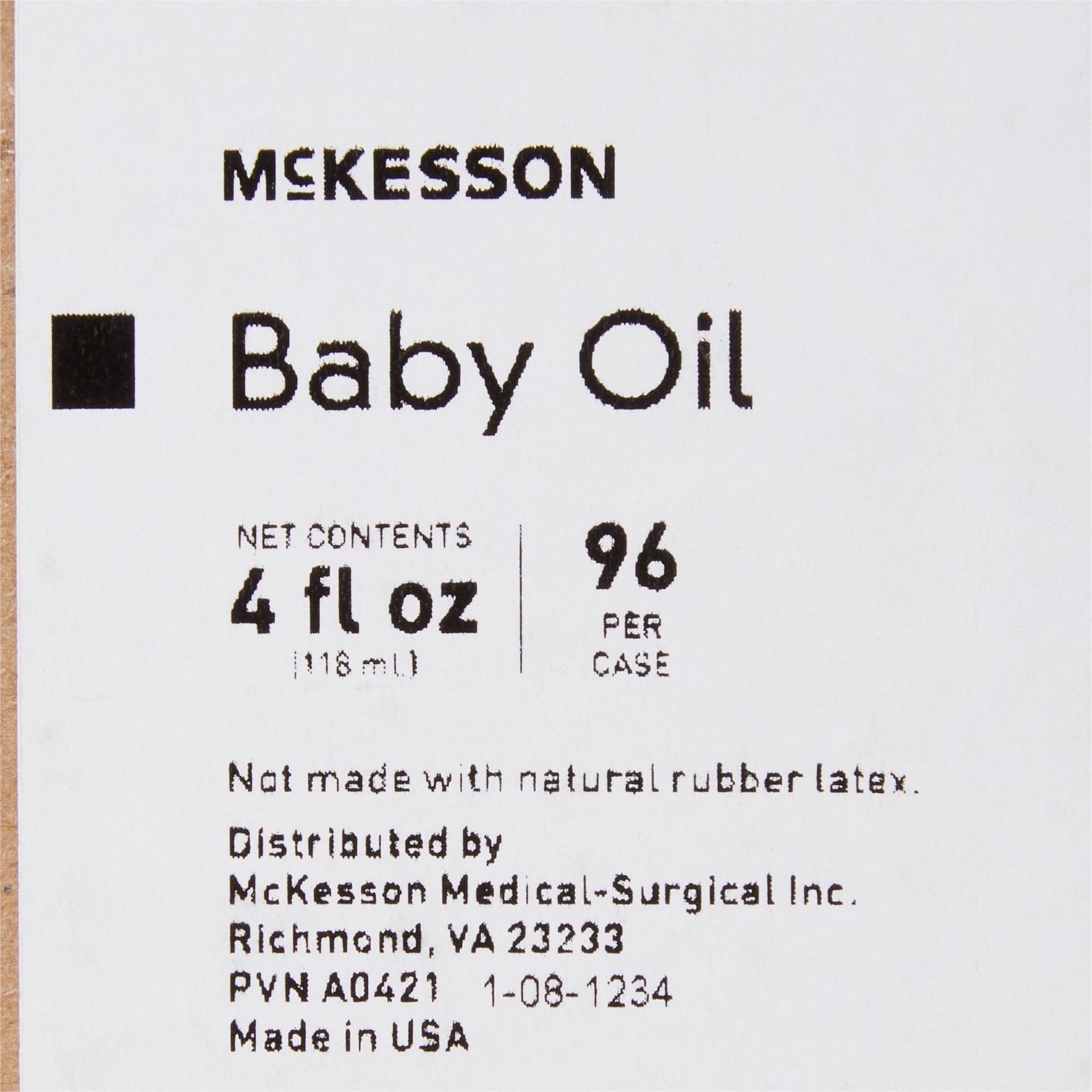 McKesson Baby Oil