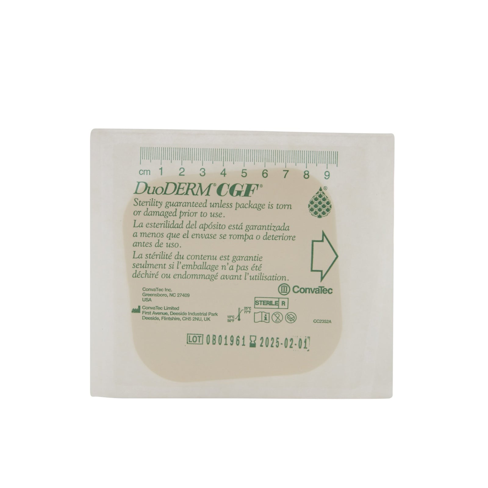 DuoDERM CGF Hydrocolloid Dressing