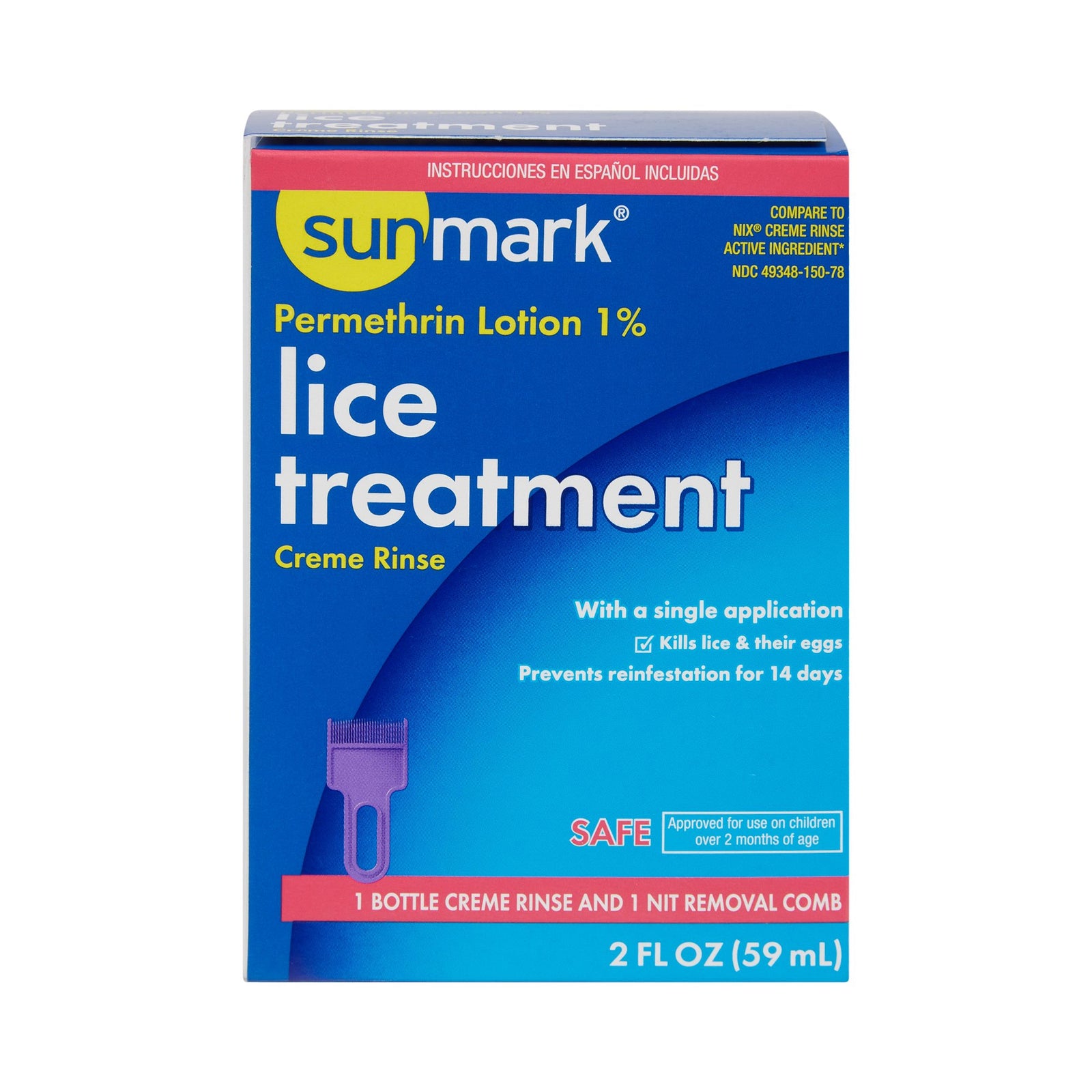 sunmark Lice Treatment Kit