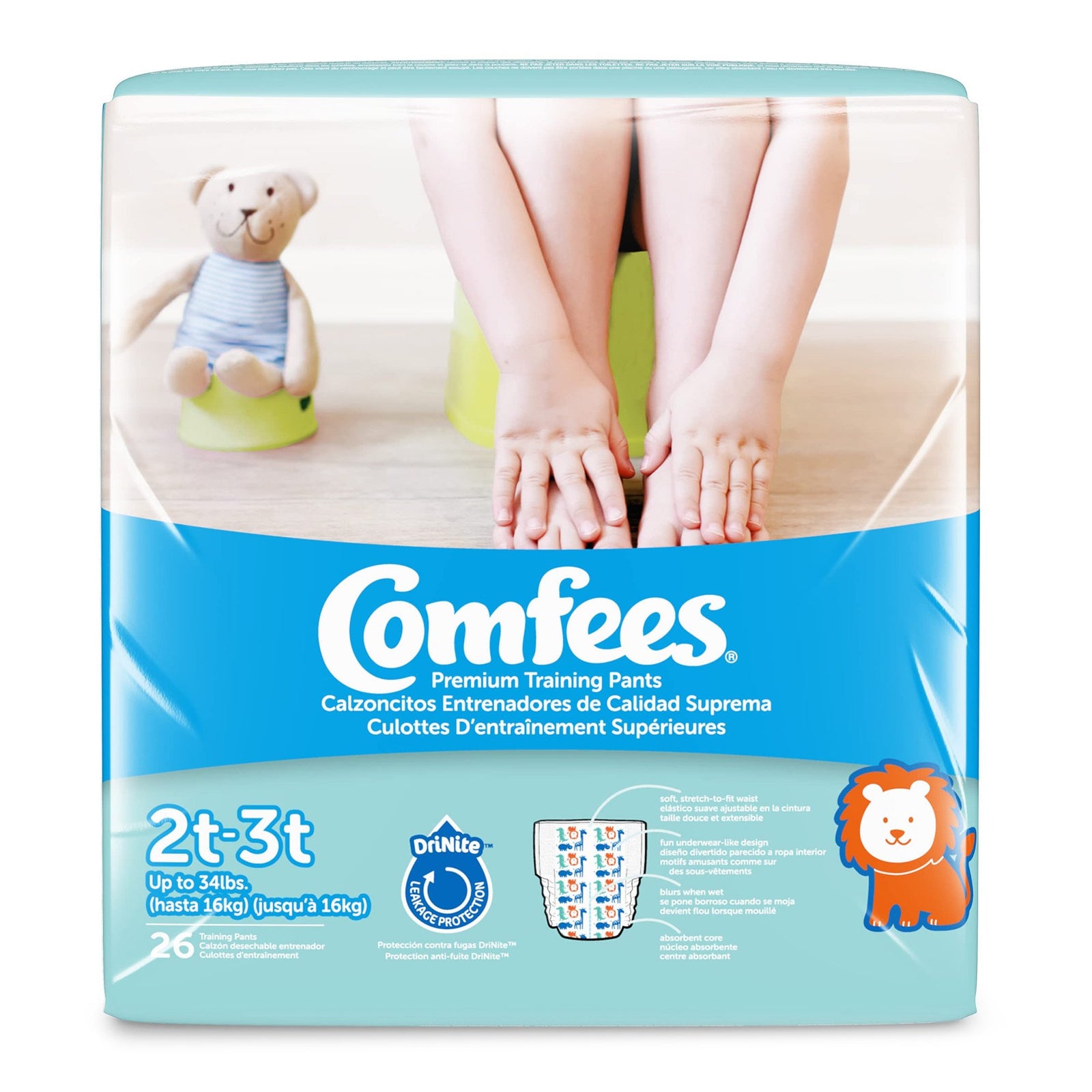 Comfees Male Toddler Training Pants