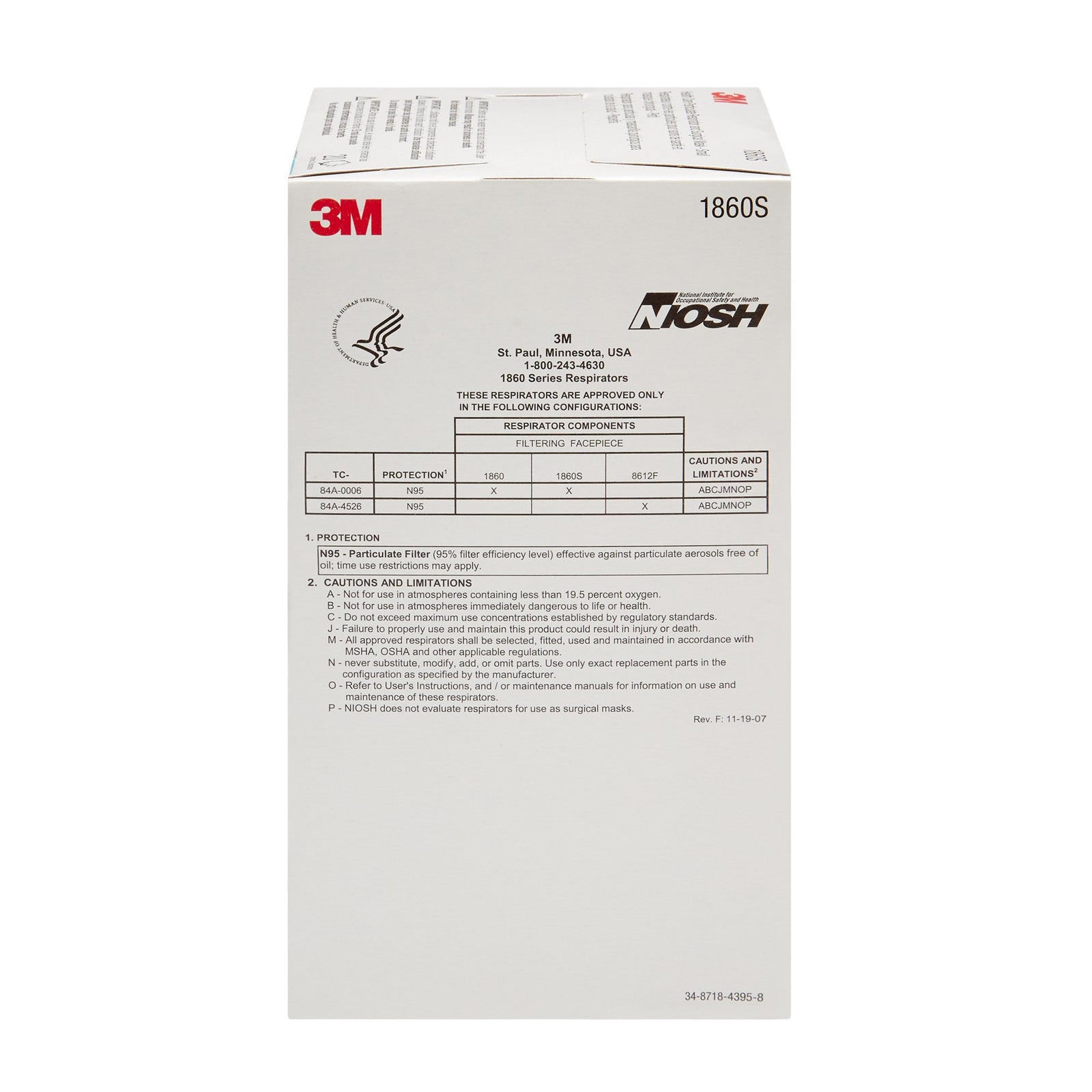 3M Particulate Respirator / Surgical Mask