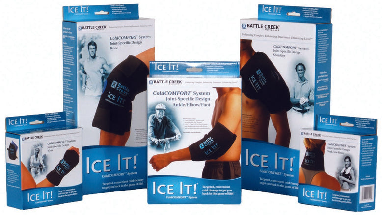 Ice It! MaxCOMFORT System Cold Pack With Wrap