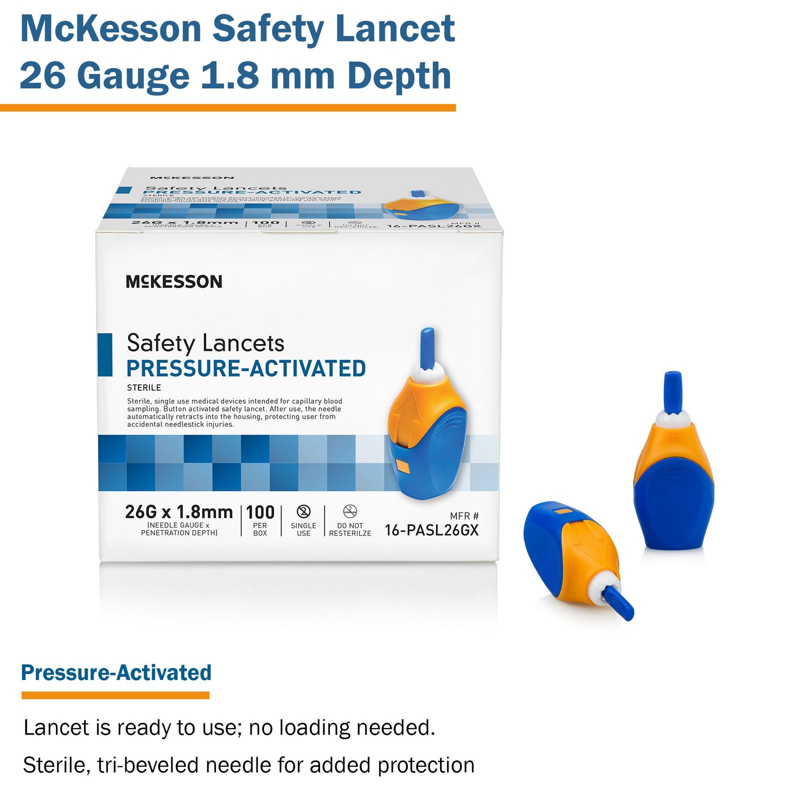 McKesson Brand Safety Lancet
