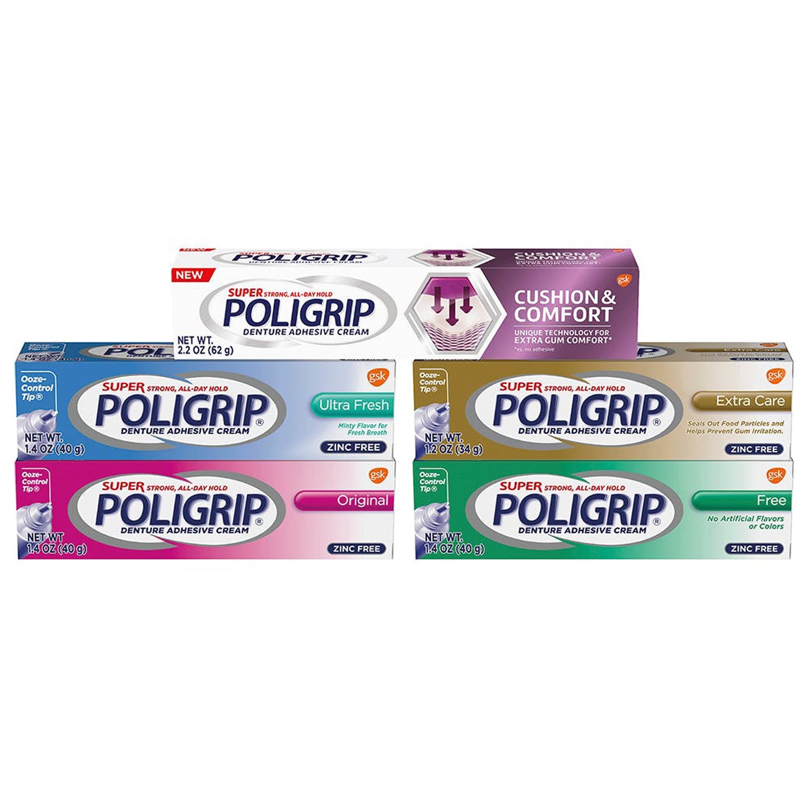 Super Poligrip Original Denture Adhesive