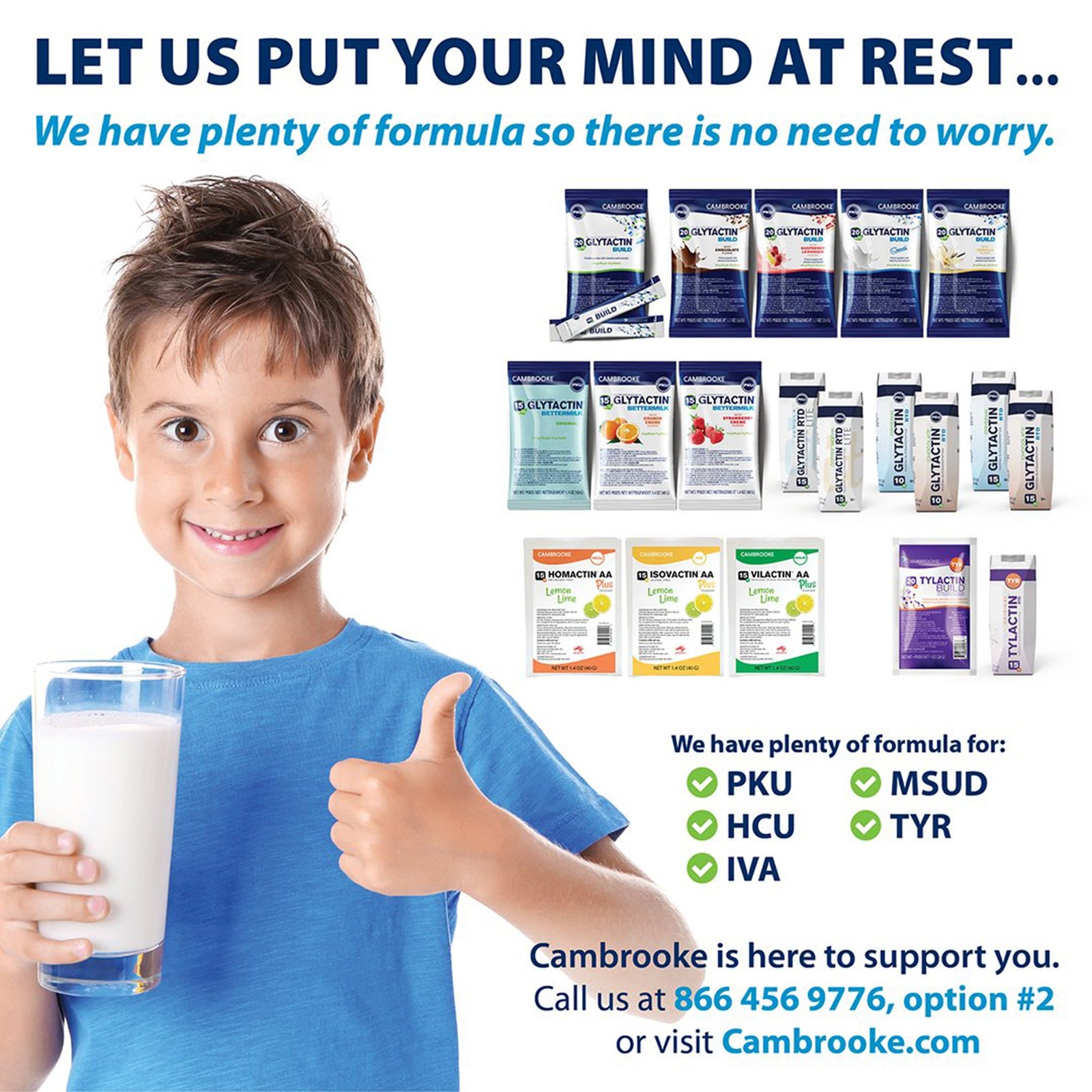 KU Oral Supplement Glytactin® BUILD 20/20 Smooth Flavor 20 Gram Individual Packet Powder