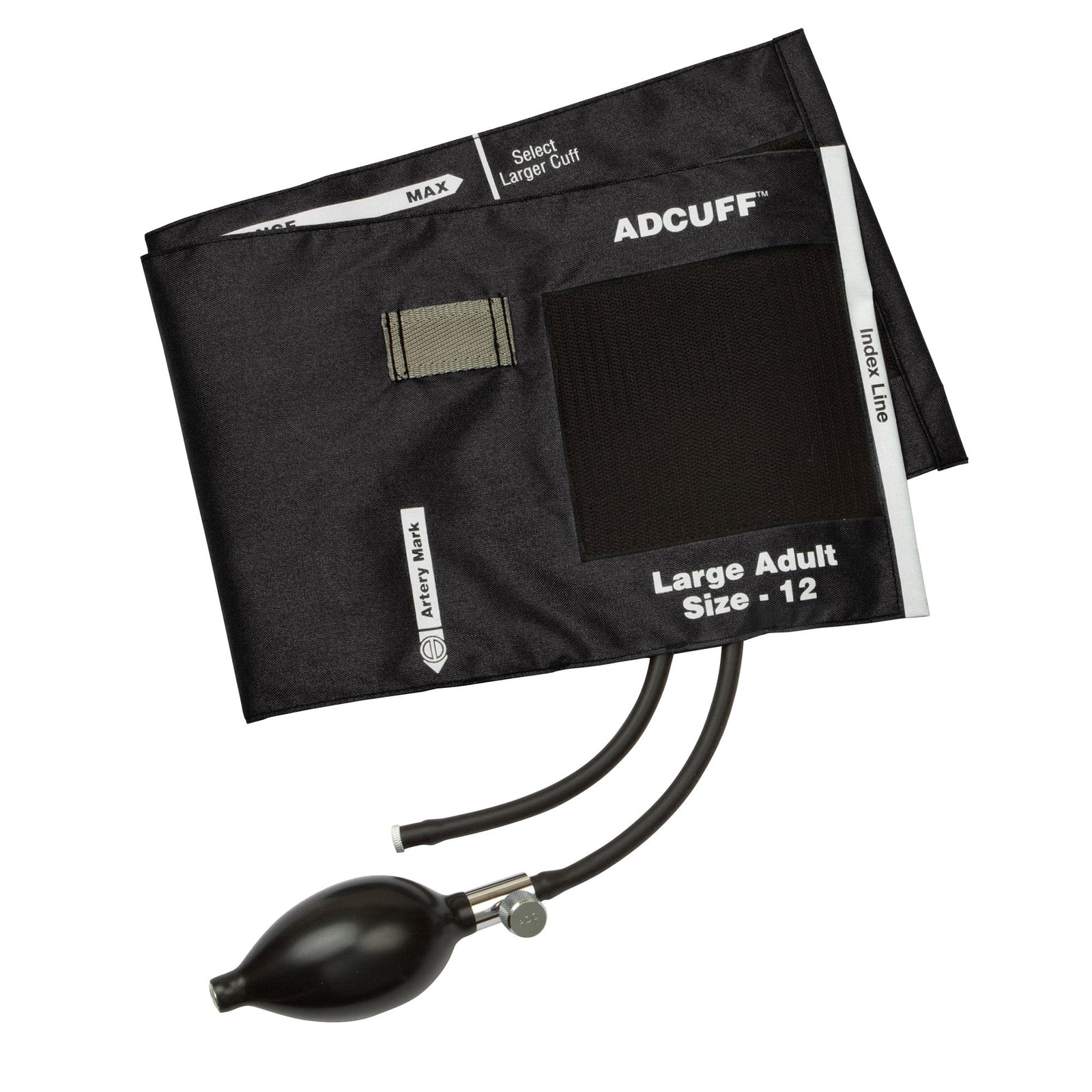 Adcuff Reusable Blood Pressure Cuff And Bulb