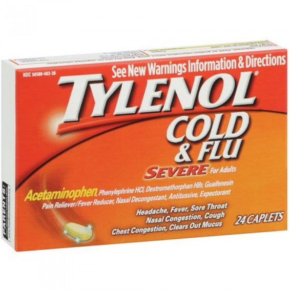 Tylenol Cold & Flu Severe Cold And Cough Relief