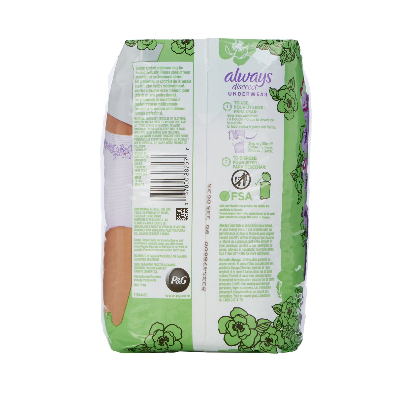 Always Discreet Underwear for Women