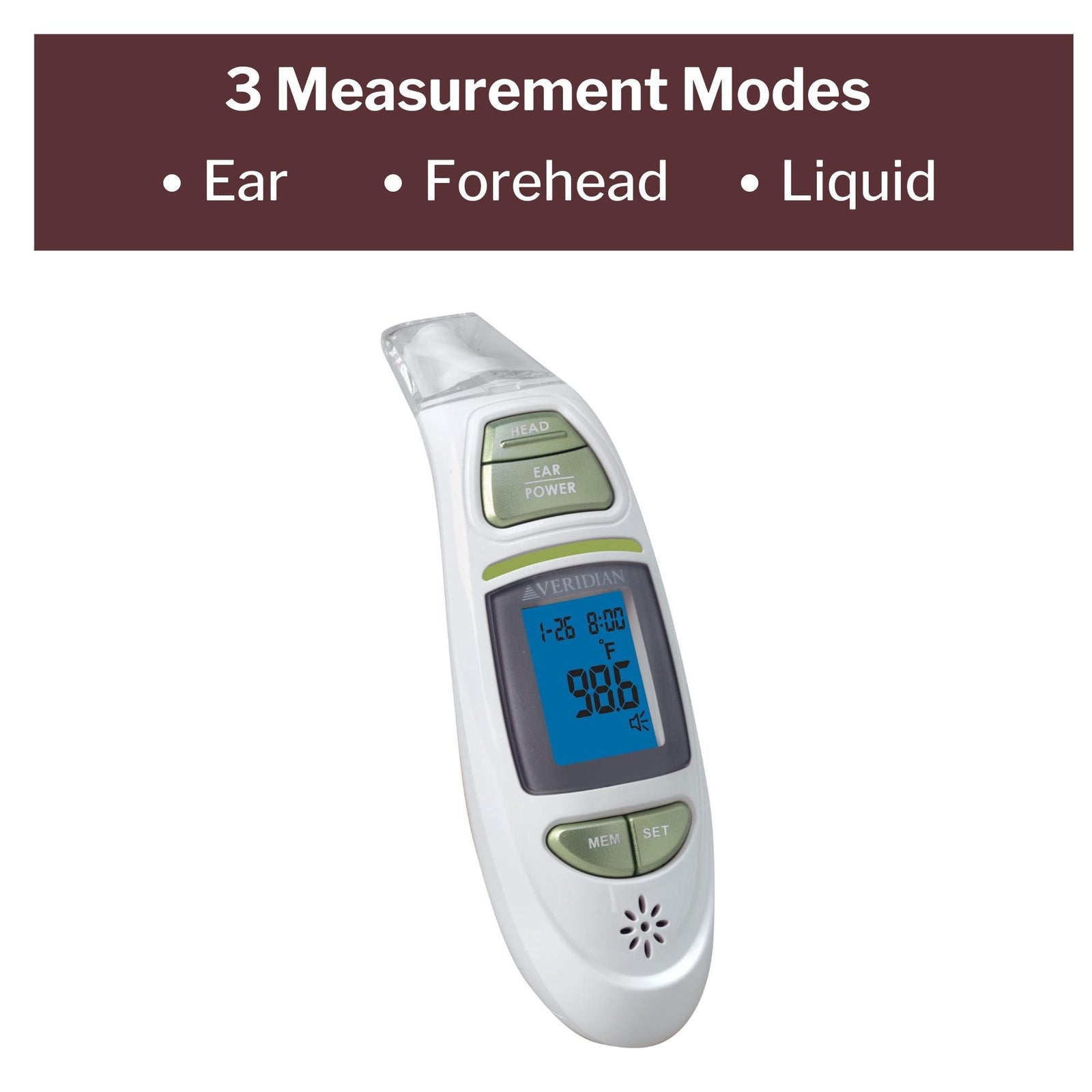 Veridian Non-Contact Skin Surface Thermometer