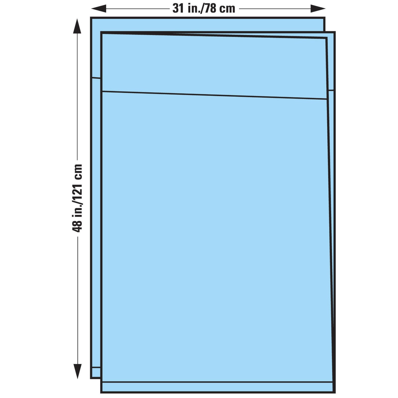 Surgical Leggings 31 W X 48 L Inch Sterile