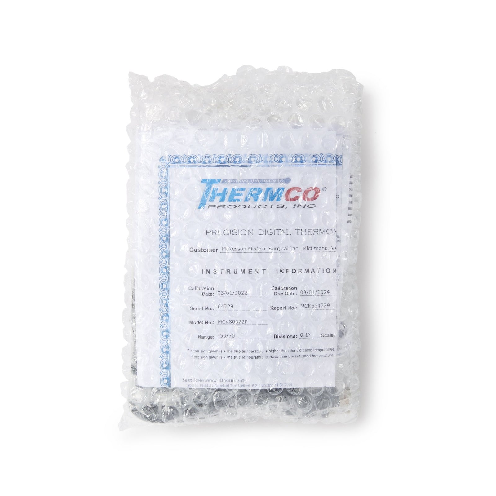 McKesson Datalogging Refrigerator / Freezer Thermometer