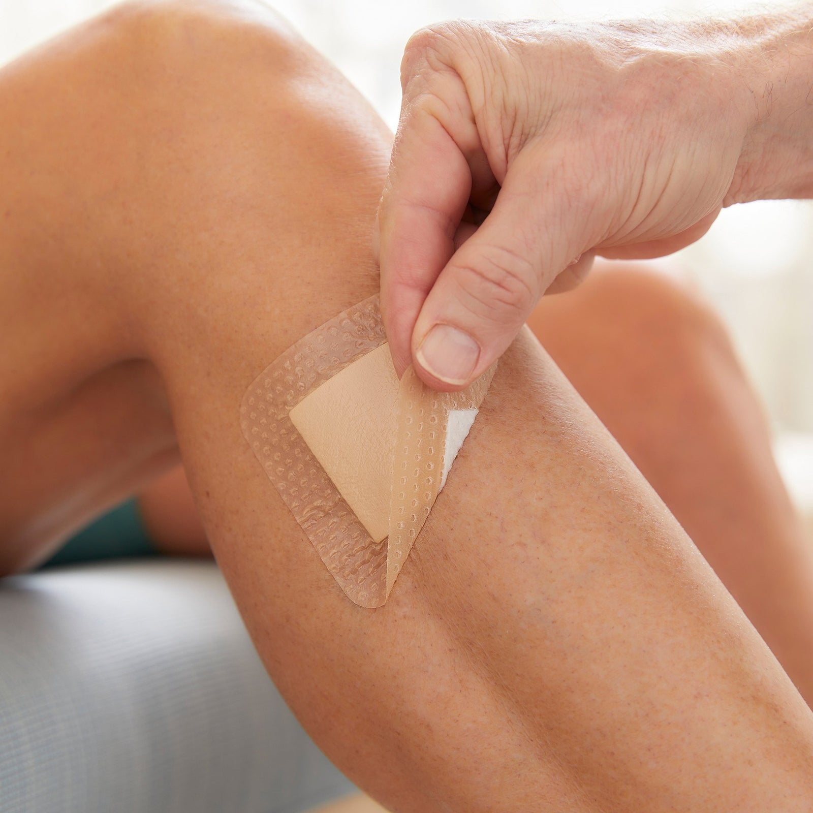 McKesson Lite Thin Silicone Foam Dressing