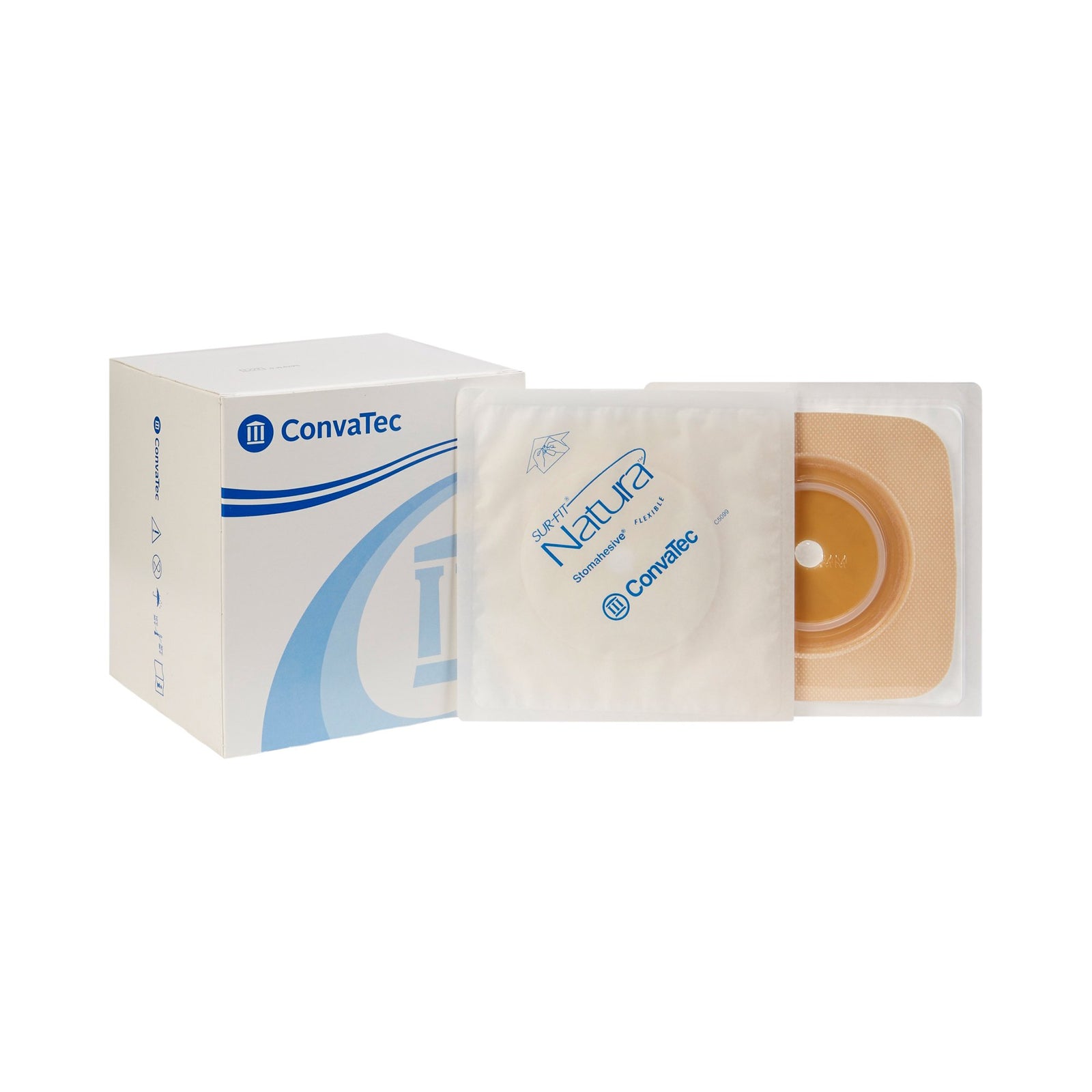 Sur-Fit Natura Colostomy Barrier With 1 1/8 Inch Stoma Opening