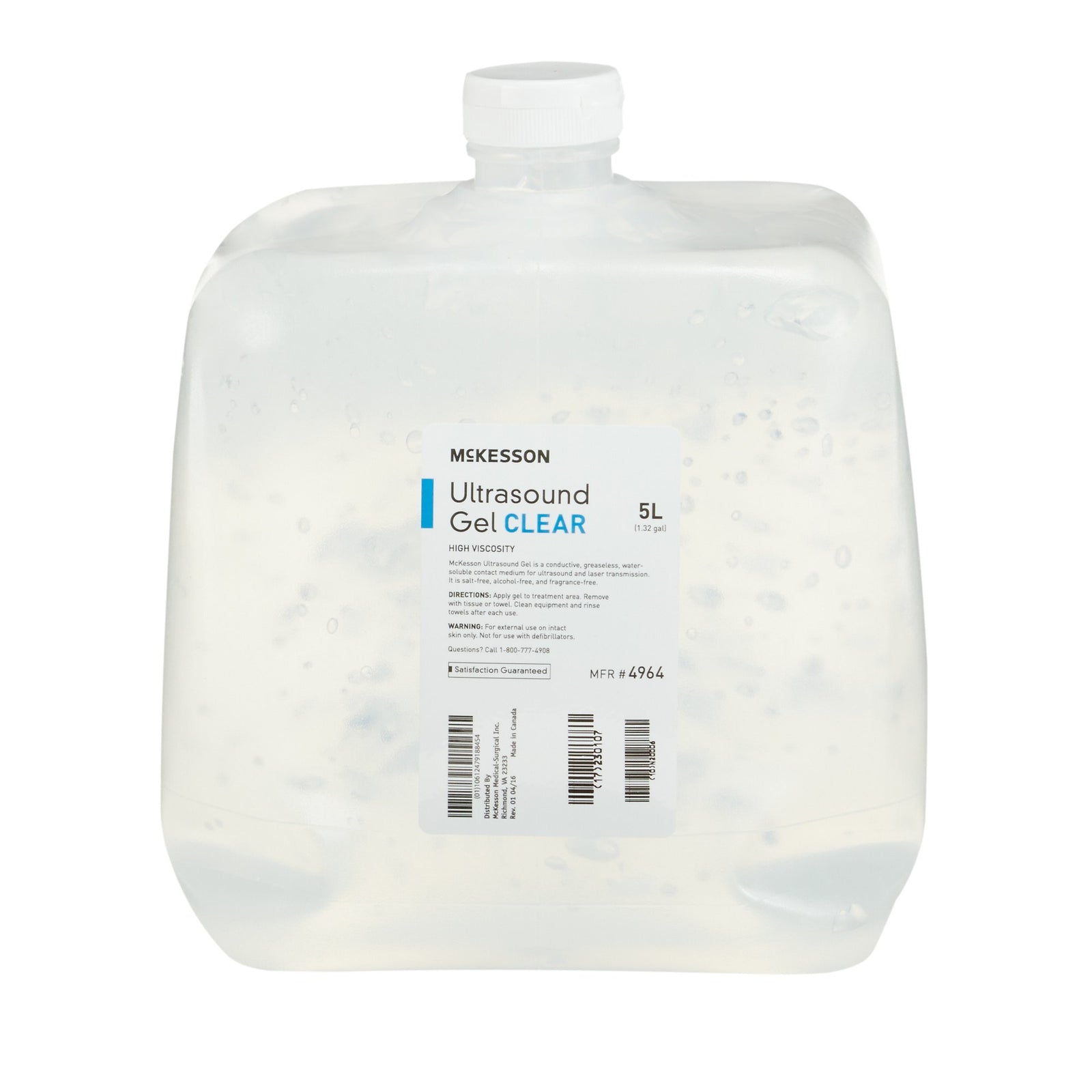 McKesson Ultrasound Gel 5L Jar