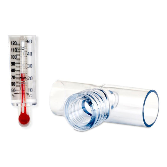 Thermometer With Tee Adapter