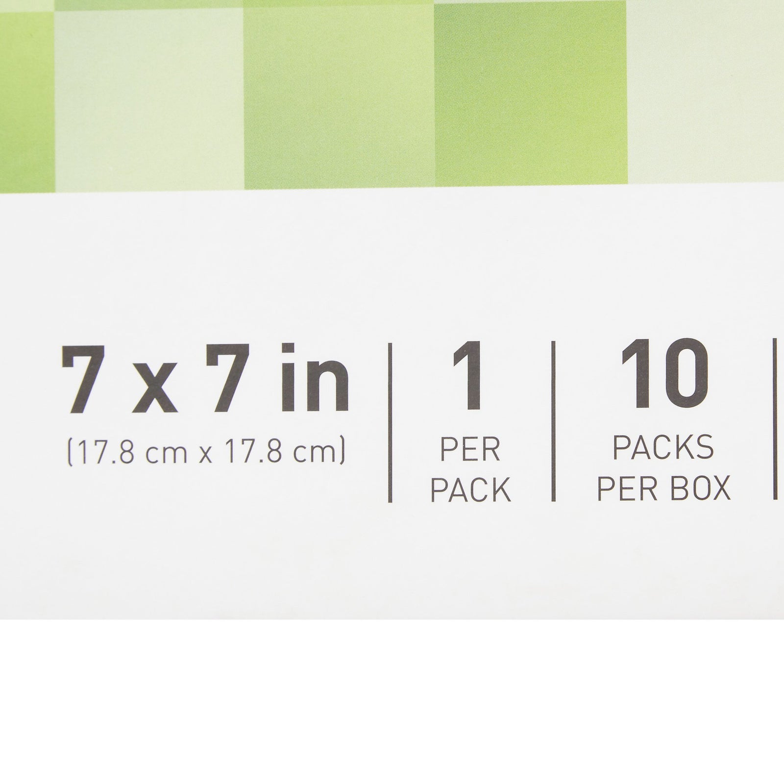 McKesson Hydrocellular Foam Dressings Silicone Adhesive Without Border