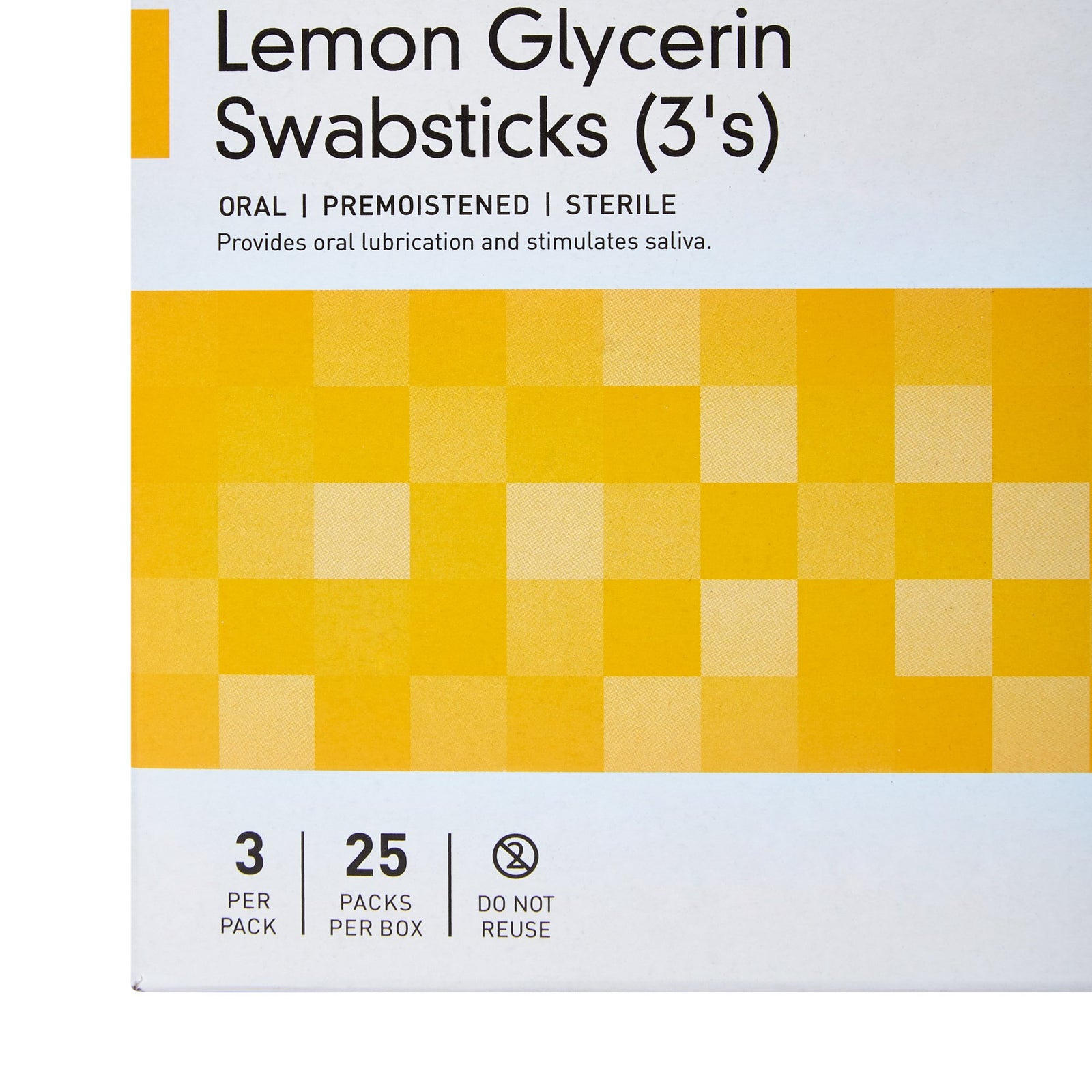 McKesson Oral Swabstick Lemon Glycerin