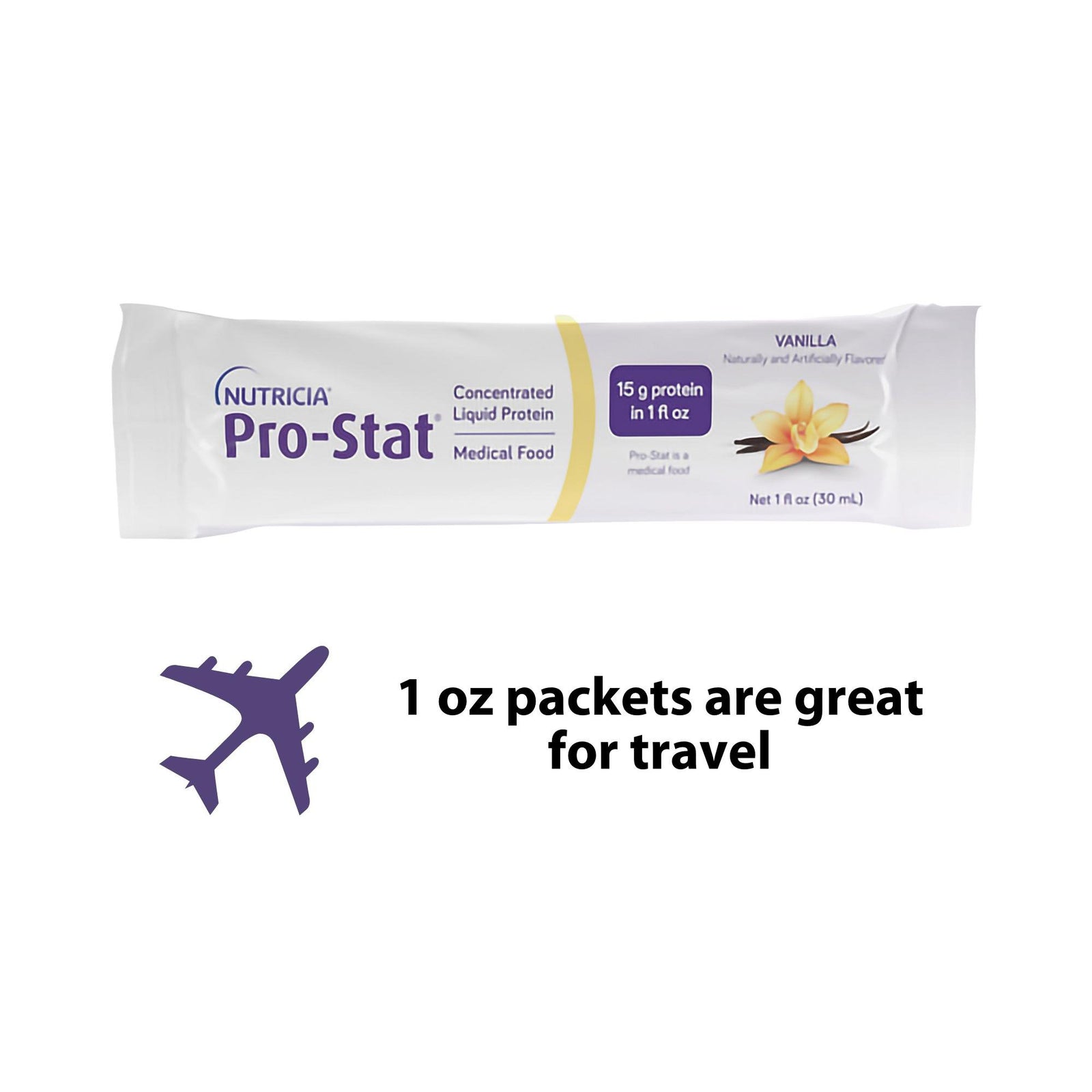 Pro-Stat® Sugar-Free Vanilla Protein Supplement, 1 oz. Individual Packet