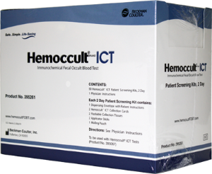 Hemoccult ICT 2-Day Patient Sample Collection And Screening Kit