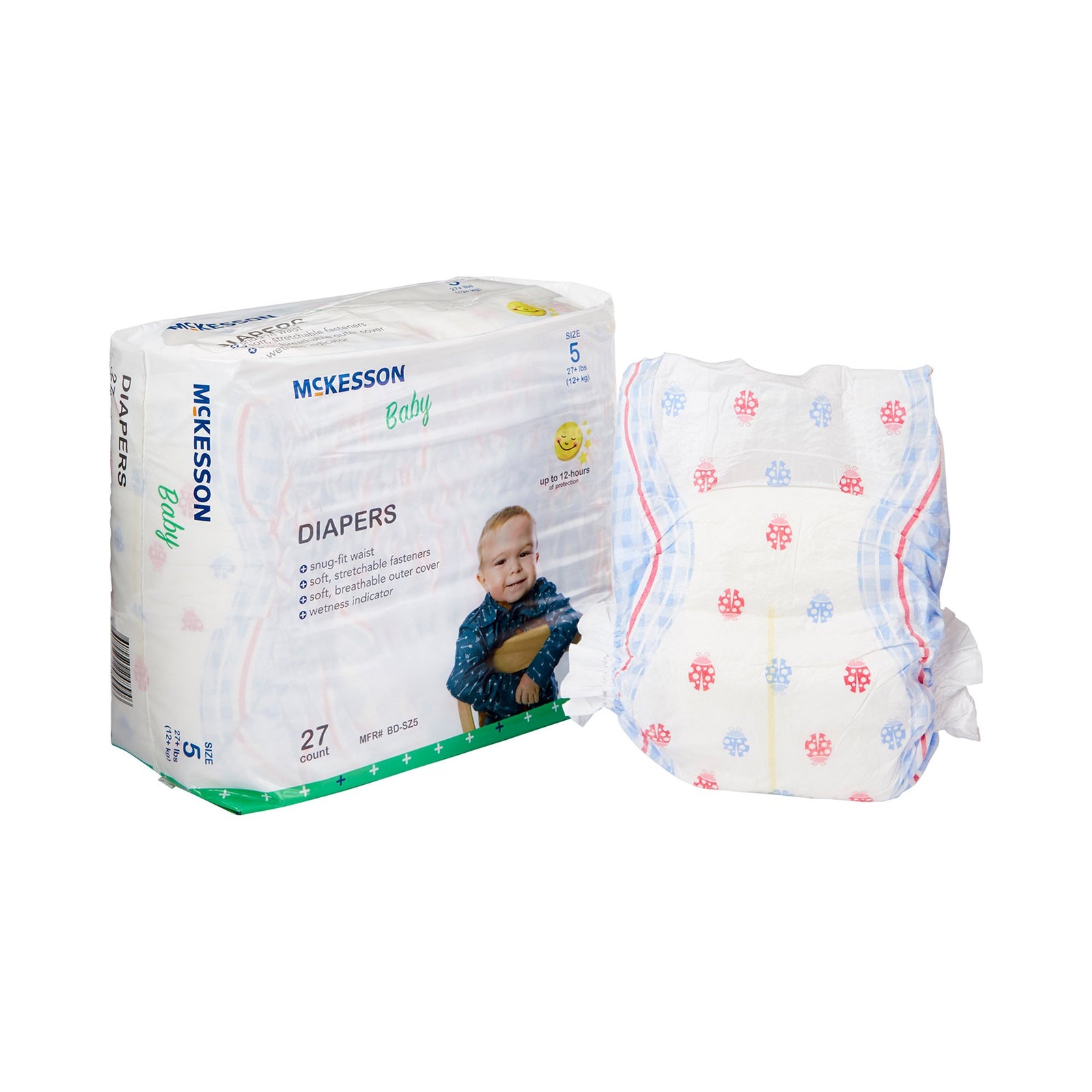 McKesson Unisex Baby Diaper