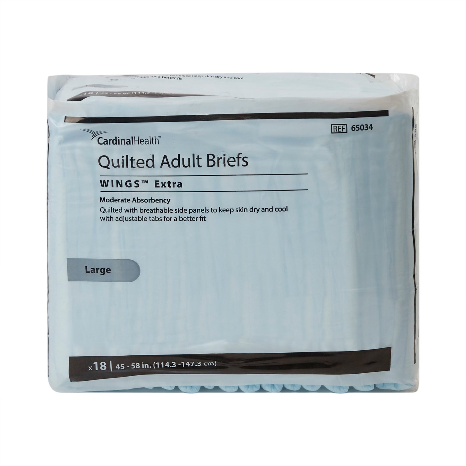 Simplicity Unisex Adult Incontinence Brief
