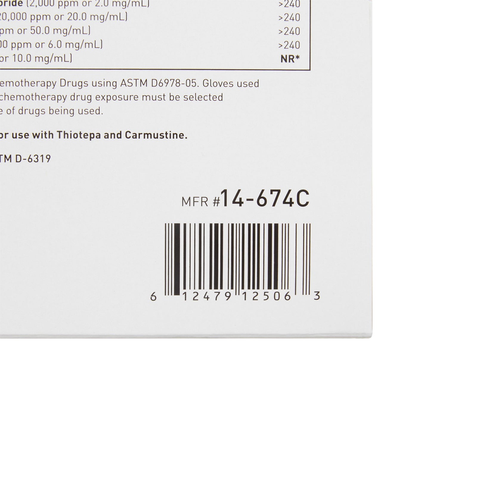 McKesson Confiderm 6.5CX Extended Cuff Nitrile Extended Cuff Length Exam Glove