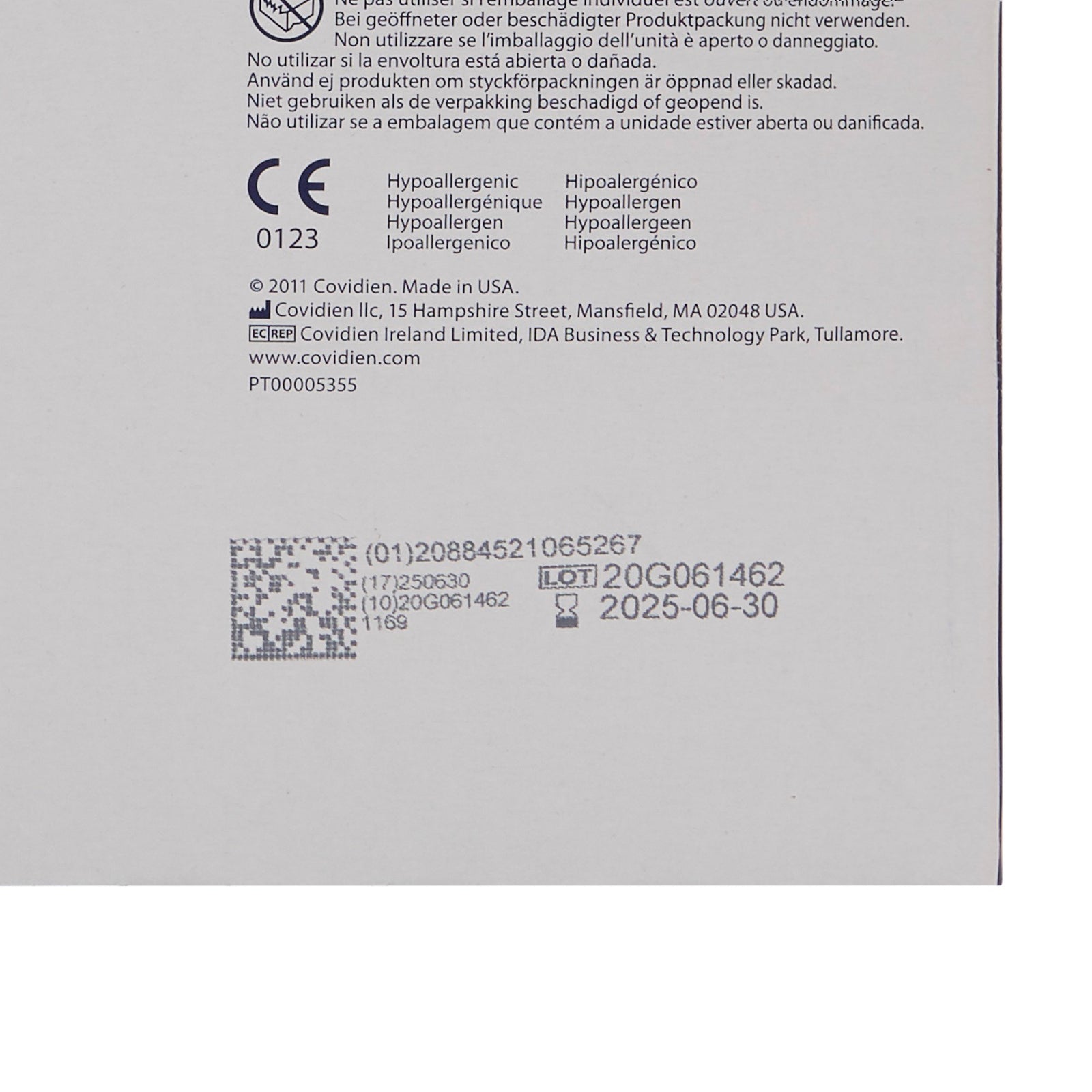 COVIDIEN Telfa Ouchless Non-Adherent Dressing