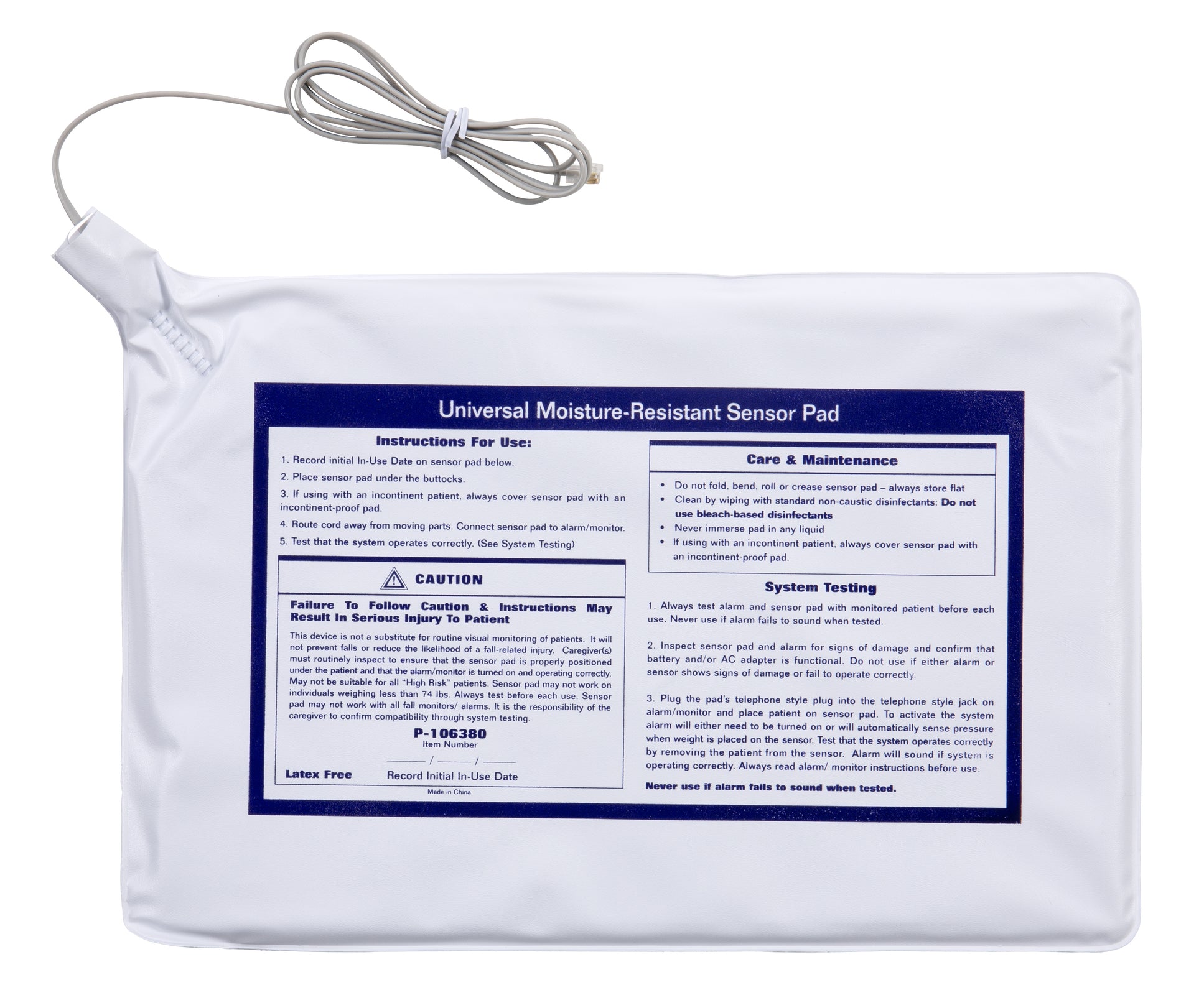 Dynarex Chair Sensor Pad