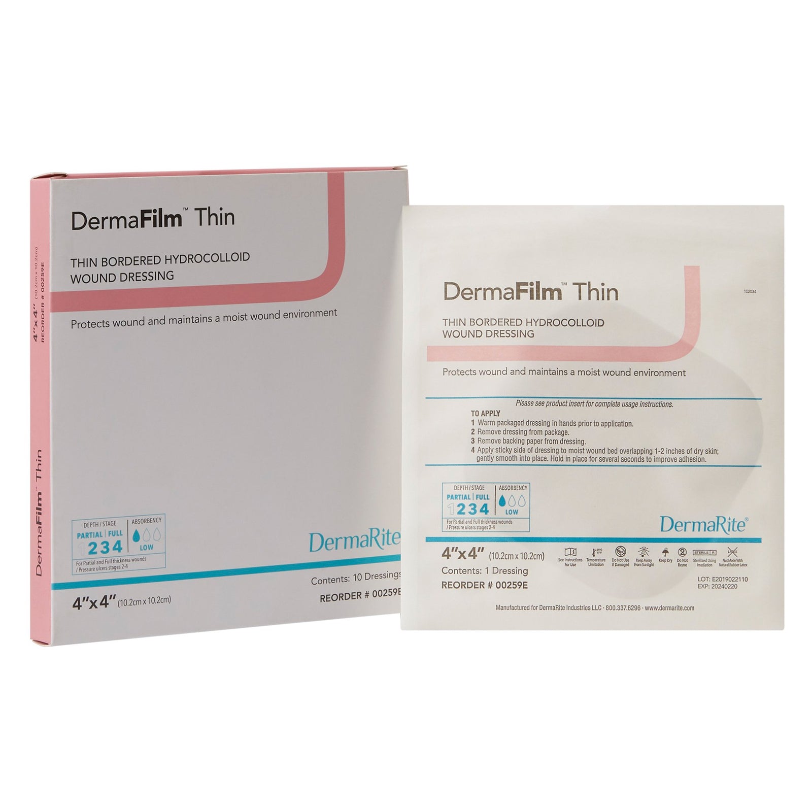 DermaFilm Hydrocolloid Dressing